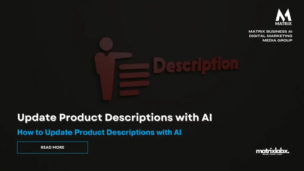 AI product update descriptions