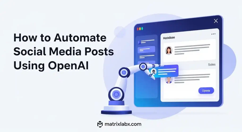 Automate social media post with openAI