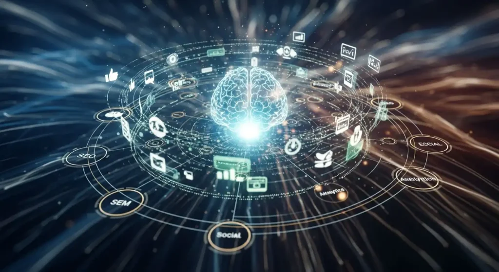 Native AI autonomous marketing platform