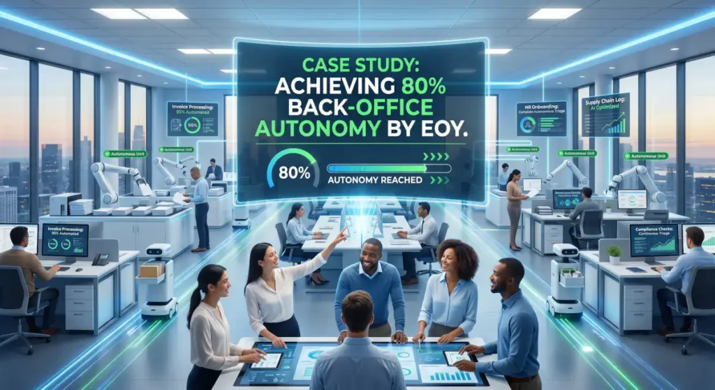 Case Study: Achieving 80% Back-office Autonomy